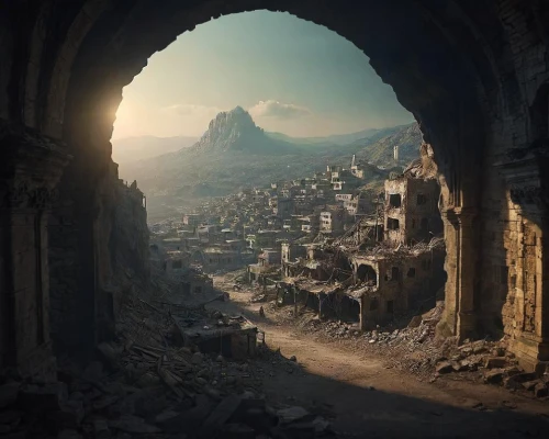 ancient city,destroyed city,theed,hosseinian,yemen,numaniyah,harran,kasbah,hosseinpour,suleimaniyah,hossein,cappadocia,kassala,mohalla,hosseini,katmandu,aleppo,jodhpur,pompeii,osgiliath