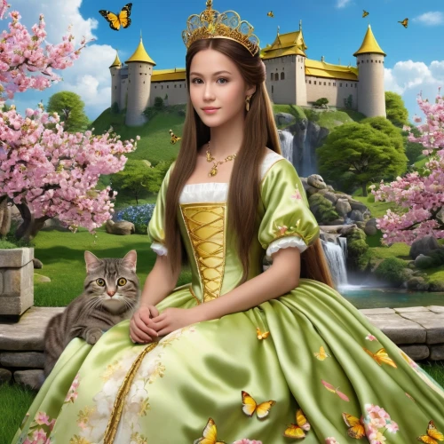 princess sofia,fairy tale character,jinling,fantasy picture,yellow rose background,prinses,prinzessin,florante,belle,huahong,princess anna,storybook character,noblewoman,oriental princess,zilin,jasmine,celtic queen,princessa,oanh,portrait background,Photography,General,Realistic