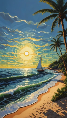 beach landscape,beach scenery,landscape background,coastal landscape,sea landscape,sun and sea,sunset beach,sunrise beach,art painting,dream beach,seascape,beautiful beach,tropical sea,landscape with sea,oil painting on canvas,beautiful beaches,beach background,tropical beach,world digital painting,sun of jamaica,Illustration,Black and White,Black and White 09