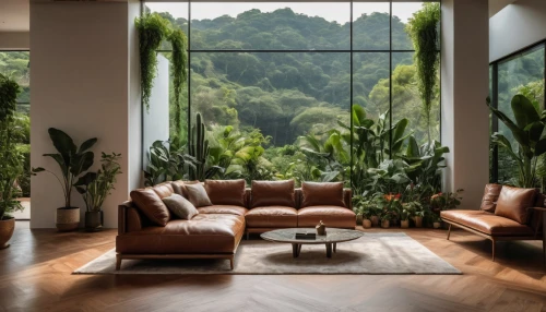 living room,house plants,minotti,sitting room,tropical house,philodendrons,houseplants,green living,livingroom,tropical jungle,tropical greens,apartment lounge,natuzzi,cassina,exotic plants,interior design,rainforests,bamboo plants,beautiful home,tropical forest,Photography,General,Natural