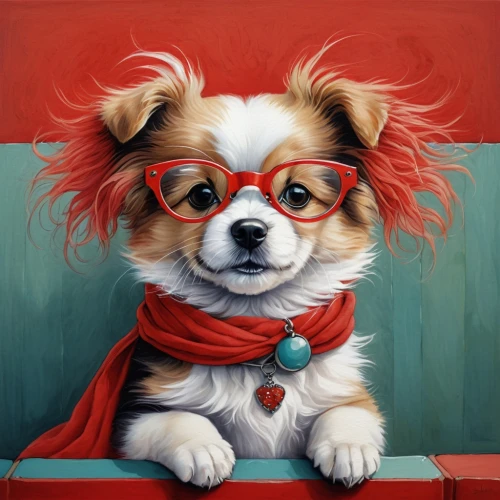 pekinese,superdog,red super hero,dog illustration,pomeranian,dog cartoon,red dog,doggedly,krypto,adverb,animals play dress-up,pomeranians,shih tzu,canine rose,little red riding hood,cavalier king charles spaniel,pet portrait,pugmire,rogue dog,the fur red,Illustration,Abstract Fantasy,Abstract Fantasy 07