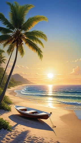 beach landscape,dream beach,tropical beach,beautiful beach,beach scenery,beautiful beaches,sunrise beach,hawaii,caribbean beach,brazilian beach,tropical sea,paradise beach,coconut trees,caribbean,landscape background,paradises,full hd wallpaper,beach background,sunset beach,summer background,Conceptual Art,Sci-Fi,Sci-Fi 19