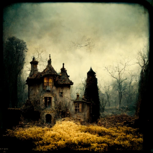 witch's house,ghost castle,witch house,haunted castle,the haunted house,haunted house,creepy house,fairytale castle,fairy tale castle,house in the forest,fairy house,lostplace,abandoned house,gold castle,chateaux,fairy tale,abandoned place,hauntings,dreamhouse,gothic style