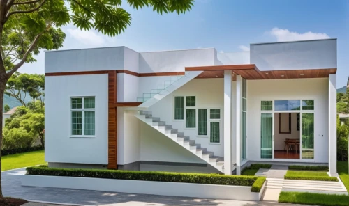 modern house,cubic house,cube house,modern architecture,mid century house,frame house,eichler,mahdavi,house shape,casita,mayakoba,model house,smart house,stucco frame,bauhaus,contemporary,weizmann,eisenman,bungalow,vastu,Photography,General,Realistic