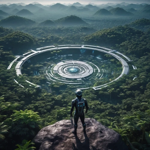 avatar,futuristic landscape,silico,alien world,alien planet,labyrinths,yavin,wakanda,zen,envision,habitats,toroidal,utopian,vortex,procedural,lensball,labyrinthian,zen garden,samsara,biotic,Conceptual Art,Sci-Fi,Sci-Fi 10