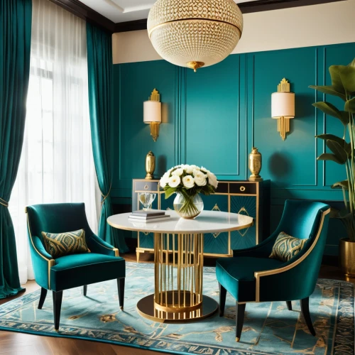 mahdavi,blue room,dining room table,turquoise wool,contemporary decor,interior decoration,interior decor,opulent,table lamps,fromental,opulently,dining room,turquoise leather,dining table,berkus,blue lamp,color turquoise,baccarat,modern decor,danish room,Photography,General,Realistic
