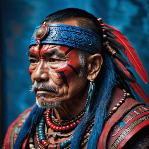 tatang,red chief,siberut,kalasha,shaman,kilak,magua,khenpo,khyentse,khamti,kayapo,yakkha,yanomami,shamanism,pintados,igorot,ixil,paiwan,shamans,mongolians,Conceptual Art,Fantasy,Fantasy 33