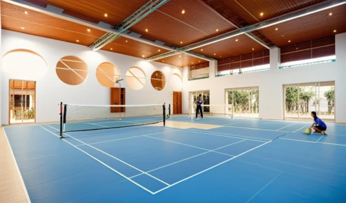 tennis court,racketball,leisure facility,crosscourt,hardcourts,padel,racquetball,gymnastics room,badminton,realgymnasium,fitness facility,gymnast hall,omnisport,basketball court,gymnasium,ballcourt,sportclub,fronton,volleyball,courts,Photography,General,Realistic