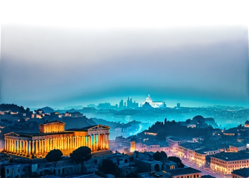 rome at night,rome night,eternal city,tblisi,turin,rome,janiculum,roma,istanbul city,bologna,tbilisi,istanbul,florentia,perugia,blue hour,roma capitale,city at night,bergamo,torino,orvieto,Conceptual Art,Fantasy,Fantasy 23
