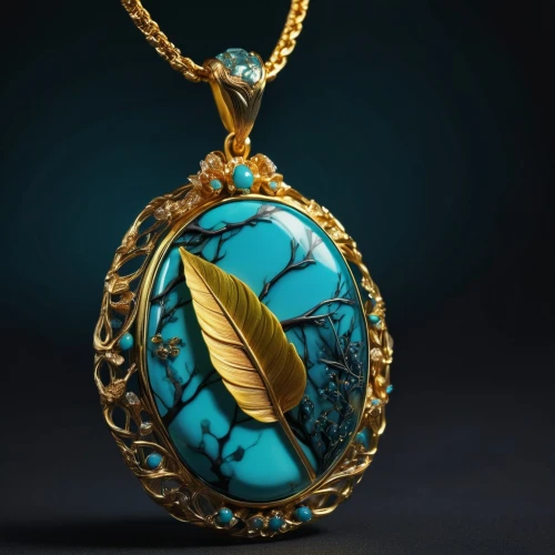 ornate pocket watch,genuine turquoise,pendant,stone jewelry,enamelled,locket,gift of jewelry,pendants,ladies pocket watch,cabochon,jauffret,moonstone,majolica,arkenstone,paraiba,amulet,necklace with winged heart,agate,house jewelry,turquoise,Photography,Artistic Photography,Artistic Photography 02