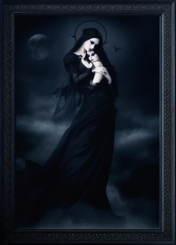 gothic portrait,dark gothic mood,isoline,mourners,gothic woman,hekate,dark art,halloween frame,malefic,diamanda,mourner,dark portrait,samhain,hecate,martyrium,mezzotint,nightdress,darkwave,dark angel,mouring,Illustration,Realistic Fantasy,Realistic Fantasy 46