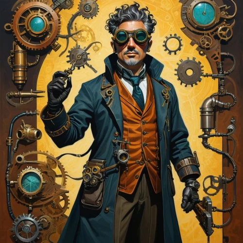 steampunk gears,steampunk,watchmaker,clockmaker,mechanician,machinist,theoretician physician,cryptologist,mordenkainen,seamico,engineman,industrialist,game illustration,carnacki,key-hole captain,spymaster,mcgann,cryptographer,antiquorum,clockmakers,Conceptual Art,Daily,Daily 02