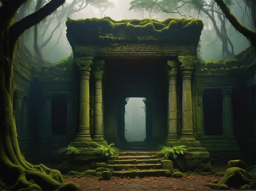 ancient ruins,ancient city,ruins,mausoleum ruins,artemis temple,ancient house,ancient,abandoned place,angkor,yavin,ancient buildings,ancients,sanctum,abandoned places,lost place,hall of the fallen,the ancient world,ghost castle,world digital painting,haunted forest,Art,Artistic Painting,Artistic Painting 26
