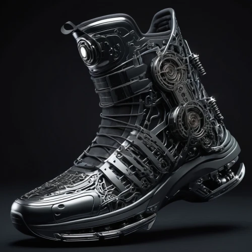 jackboot,skytop,biomechanical,boot,steampunk,arcarons,armoured,leather hiking boots,hiking boot,shox,steel-toed boots,tricker,militaries,trample boot,militaire,women's boots,lebron james shoes,walking boots,botas,canadien rockys,Conceptual Art,Sci-Fi,Sci-Fi 09
