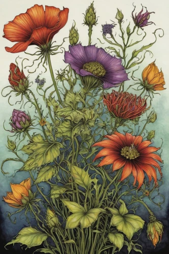 flower illustration,illustration of the flowers,flowers png,floral composition,flower painting,flower drawing,watercolor flowers,floral border,zinnias,anemones,flower and bird illustration,watercolour flowers,cartoon flowers,calendula,summer flowers,flower illustrative,embroidered flowers,calendula petals,brassicaceae,calenduleae,Illustration,Paper based,Paper Based 28