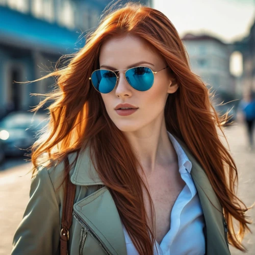 sunglasses,sun glasses,aviators,redheads,photochromic,sunglass,sunwear,ginger rodgers,chastain,knockaround,color glasses,luxottica,rousse,aviator,redhead,shades,red head,eyewear,redhair,red green glasses,Photography,General,Realistic