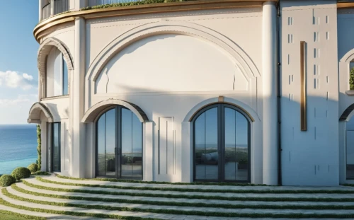 3d rendering,render,bahai,3d render,3d rendered,rendered,marble palace,archways,islamic architectural,rivendell,pointed arch,mansion,miramare,italianate,villa balbianello,unbuilt,palladian,riviera,art deco,balcony,Photography,General,Realistic