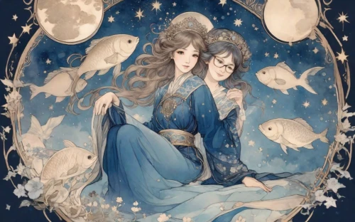 xuanhan,moon and star,moonstones,xuanwumen,the moon and the stars,stars and moon,xuanze,damxung,fairy lanterns,sun and moon,yiren,wuxian,blue birds and blossom,yuexiu,xuanxu,moons,moon phase,moonbeams,moon night,orions,Digital Art,Ink Drawing
