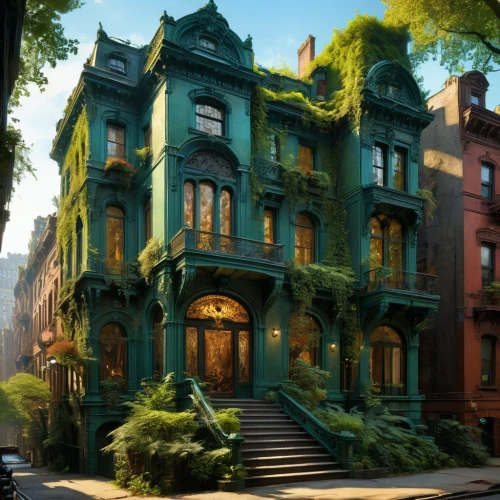 brownstones,brownstone,rowhouses,mansard,rowhouse,apartment house,harlem,row houses,driehaus,tenements,townhouse,victorian house,ditmas,landmarked,lefferts,old victorian,background ivy,kalorama,tenement,apartment building,Conceptual Art,Fantasy,Fantasy 05
