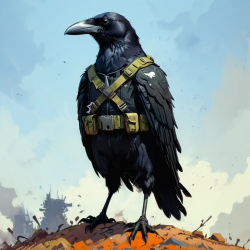 corvus,raven rook,king of the ravens,raven bird,black crow,eagle illustration,corvus corax,black raven,crow,corvidae,crows bird,king buzzard,hawksnest,imperial eagle,corvus corone,vulture,crows,magpie,killraven,corvid,Conceptual Art,Sci-Fi,Sci-Fi 01