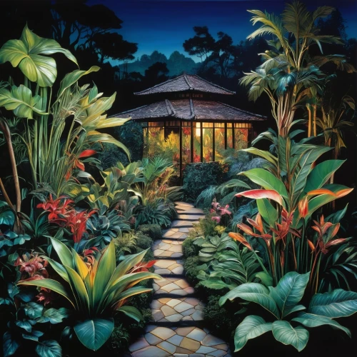 conservatory,tropical house,glasshouse,palm house,greenhouse cover,conservatories,gardens,bungalow,home landscape,botanical garden,greenhouse,tropical jungle,botanical gardens,tropical bloom,gondwanaland,peranakan,the palm house,garden of eden,lachapelle,giardino,Photography,Artistic Photography,Artistic Photography 02