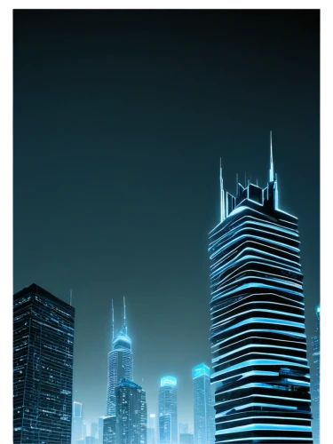 cybercity,city at night,gotham,dubay,coruscant,tall buildings,chicago night,black city,barad,supertall,oscorp,city skyline,skyscraping,skyline,cityscape,highrises,skyscrapers,city scape,lexcorp,dubia,Illustration,Black and White,Black and White 18