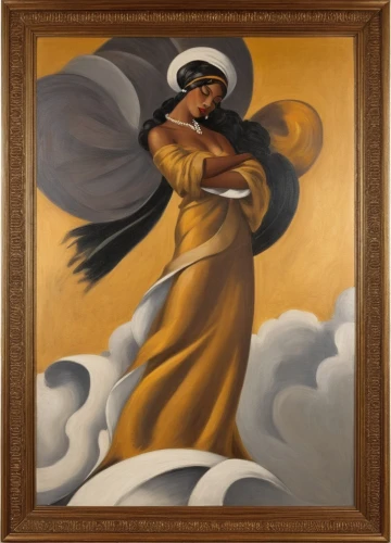tretchikoff,the angel with the cross,the annunciation,angel moroni,angelico,sankofa,oshun,praying woman,woman praying,annunciation,church painting,the angel with the veronica veil,baoshun,deaconess,angeles,magdalene,angel playing the harp,assumpta,thyatira,jesus in the arms of mary,Illustration,Realistic Fantasy,Realistic Fantasy 21