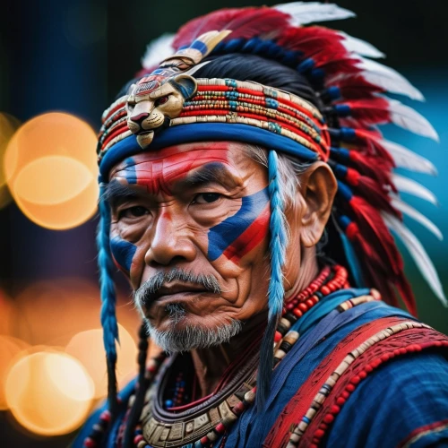 igorot,kayapo,siberut,shaman,paiwan,amerindian,dayaks,indian drummer,tribesman,shamanism,hmong,indian headdress,native american,american indian,ixil,nagaland,tatang,dayak,papuans,yanomami,Photography,General,Cinematic