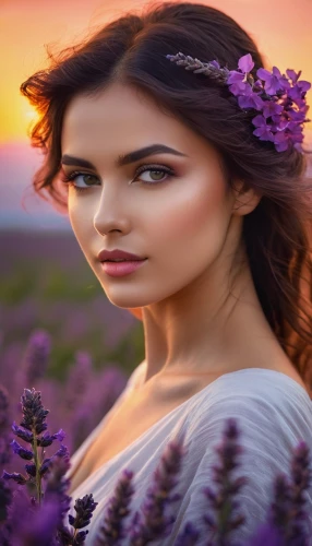 the lavender flower,purple landscape,lavender flowers,beautiful girl with flowers,violet flowers,liliana,romantic look,flower background,lavender flower,purple daisy,lavender fields,verbena,lilac flower,lavenders,violetta,splendor of flowers,romantic portrait,violet colour,girl in flowers,purple rose,Photography,General,Natural