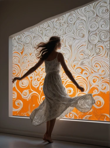 dance with canvases,dance silhouette,drawing with light,glass painting,eurythmy,silhouette dancer,art silhouette,woman silhouette,whirling,window curtain,light painting,glass window,glass wall,ballroom dance silhouette,light art,light drawing,gutai,tanoura dance,light of art,women silhouettes,Illustration,Vector,Vector 12