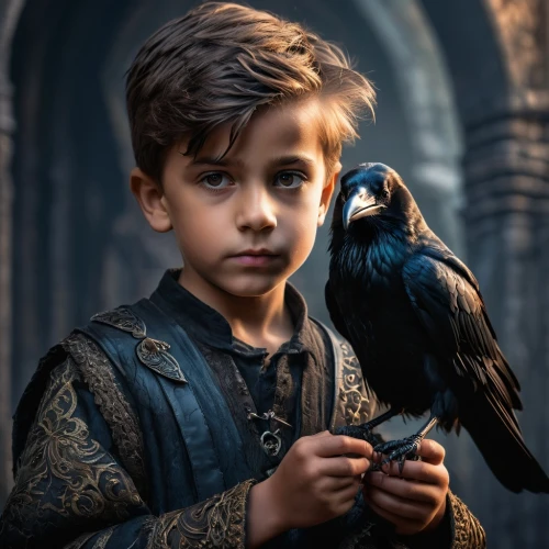 king of the ravens,joffrey,tyrion,nassirian,black raven,valyrian,raven bird,tyrion lannister,dany,ravens,black crow,petyr,godric,raven,bird of prey,ravenal,mccurry,iago,fantasy picture,broody,Photography,General,Fantasy