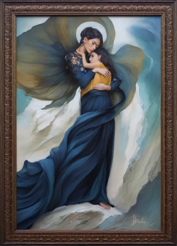 the prophet mary,jesus in the arms of mary,the angel with the veronica veil,annunciation,mother of perpetual help,the annunciation,baroque angel,novena,the angel with the cross,mama mary,bvm,angelico,tretchikoff,uriel,medjugorje,natividad,scheffer,visitation,foundress,the archangel,Illustration,Paper based,Paper Based 04