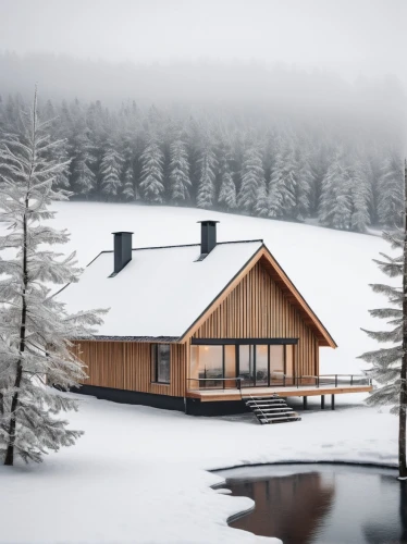 winter house,the cabin in the mountains,snohetta,small cabin,snow house,inverted cottage,house with lake,wooden house,log cabin,chalet,log home,snow roof,snowhotel,scandinavian style,timber house,summer cottage,house in mountains,house in the mountains,houseboat,summer house,Illustration,Abstract Fantasy,Abstract Fantasy 07
