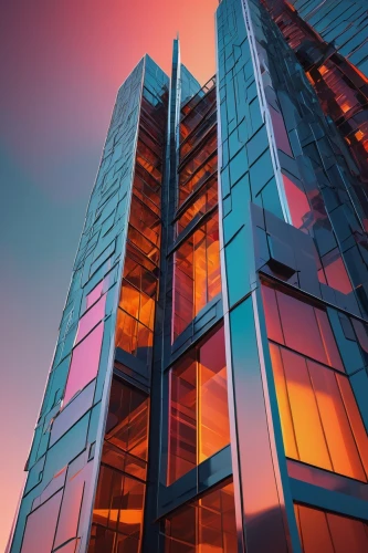 glass facades,glass facade,glass building,escala,modern architecture,lofts,residential tower,penthouses,bulding,high rise building,multistorey,high-rise building,metal cladding,colorful glass,apartment block,condos,office buildings,urban towers,multistory,high rise,Illustration,Realistic Fantasy,Realistic Fantasy 24