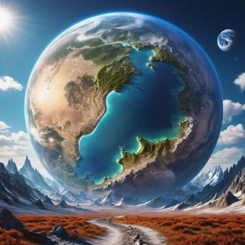 terraformed,supercontinent,earthward,mother earth,the earth,terraforming,earthlike,earth,planet earth,iplanet,love earth,planet earth view,earth in focus,alien planet,earthrights,earths,globecast,planet eart,alien world,planetoid,Photography,General,Realistic