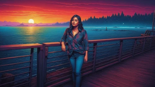 landscape background,welin,photoshop manipulation,photo manipulation,fantasy picture,creative background,world digital painting,donsky,photomanipulation,girl on the boat,love background,3d background,colorful background,photo painting,keerthi,fantasy art,suhana,girl in a long,girl on the river,art painting,Illustration,Realistic Fantasy,Realistic Fantasy 25