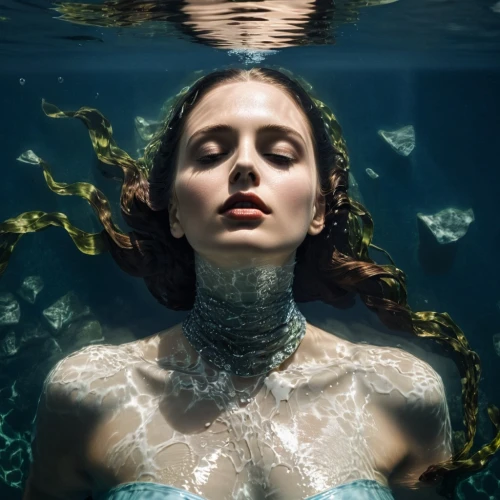 under the water,water nymph,submerged,under water,underwater,underwater background,jingna,siren,undersea,immersed,sirena,water pearls,submergence,scodelario,in water,naiad,submersed,under the sea,midwater,submerge,Photography,Artistic Photography,Artistic Photography 11