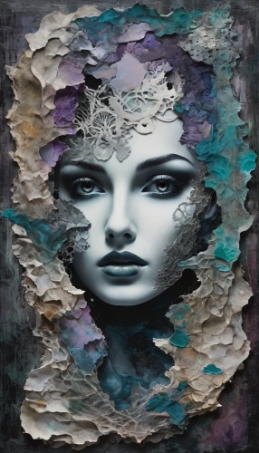 viveros,fragmented,woman face,overlaid,woman's face,unmasks,rone,digital artwork,woman thinking,abstract artwork,abstract painting,visage,digital scrapbooking,digital art,overpainted,head woman,mixed media,la violetta,deformations,glass painting,Unique,Paper Cuts,Paper Cuts 06