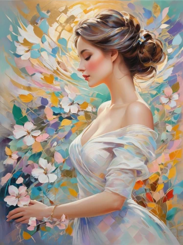 ulysses butterfly,white butterflies,butterfly background,flower fairy,passion butterfly,butterfly floral,butterflies,fluttering,fluttered,white butterfly,faerie,fairy,blue butterfly background,perfuming,julia butterfly,faery,art painting,splendor of flowers,scent of jasmine,blue butterflies,Conceptual Art,Oil color,Oil Color 10