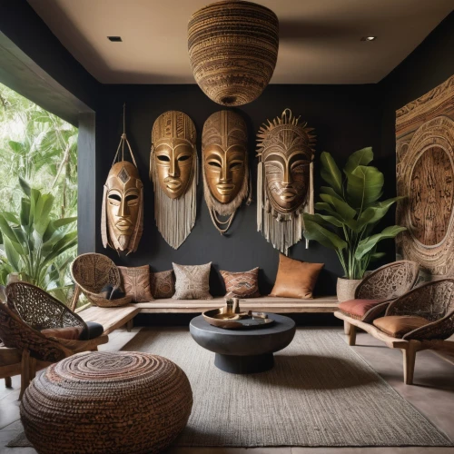 contemporary decor,modern decor,interior decor,heads of royal palms,amanresorts,anantara,african masks,african art,chaise lounge,cabana,benin,interior decoration,decor,sitting room,living room,cabanas,seminyak,siemreap,ubud,lounges,Photography,Artistic Photography,Artistic Photography 05