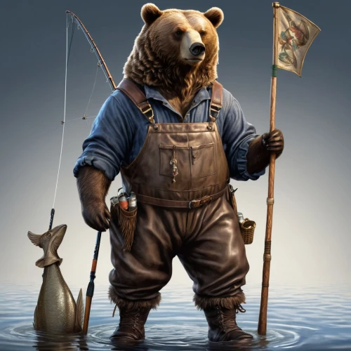 nordic bear,pescador,fisherman,version john the fisherman,bearman,bear guardian,bearlike,pubg mascot,harbormaster,sea bear,vikingskipet,great bear,otterman,pandurevic,adventurer,bear,bearmanor,frontiersman,beorn,lumberjax,Conceptual Art,Fantasy,Fantasy 27
