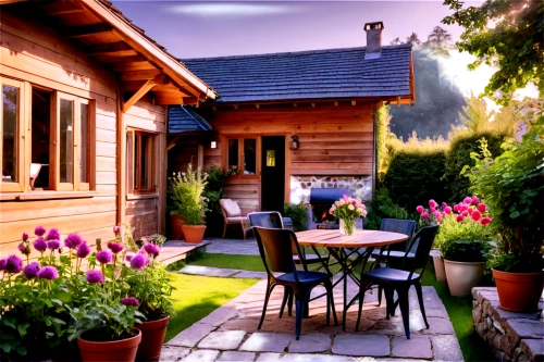 summer cottage,gardin,country cottage,cottage,cottage garden,summerhouse,danish house,huset,chalet,summer house,scandinavica,scandinavian style,garten,home landscape,wooden decking,dalsland,dacha,hameau,the garden society of gothenburg,garden shed,Illustration,Realistic Fantasy,Realistic Fantasy 20