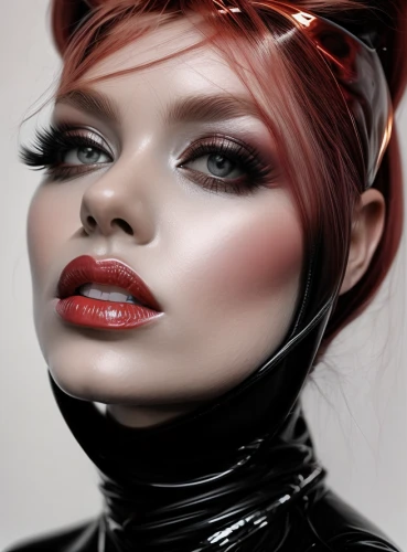 derivable,vasilescu,airbrushed,rankin,redhead doll,bloodrayne,airbrush,spearritt,toyah,neon makeup,retouching,leatherette,latex,gradient mesh,contoured,jeffree,airbrushing,red head,injectables,countess