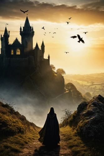 fantasy picture,hogwarts,nargothrond,winterfell,castle of the corvin,wights,gondor,wizarding,diagon,azkaban,tolkein,slughorn,cadfael,osgiliath,westeros,heroic fantasy,triwizard,tirith,highborn,arthurian,Photography,Black and white photography,Black and White Photography 01