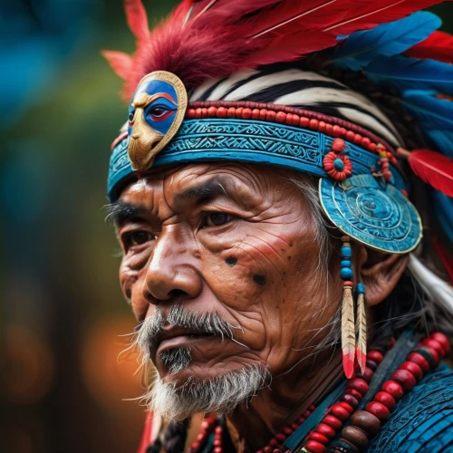 igorot,siberut,shamanism,shaman,tribesman,kayapo,paiwan,dayaks,guatemalans,papuans,hmong,nagaland,indian headdress,yanomami,intertribal,native american,shamans,amerindian,tribespeople,ixil,Photography,General,Fantasy