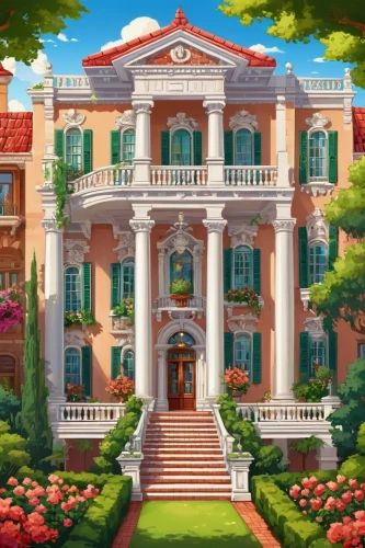 palladianism,mansion,country estate,rosecliff,arcadia,palaces,venetian hotel,grand hotel,luxury property,dreamhouse,gardenias,palace,victorian,mansions,villa,beautiful home,ritzau,dandelion hall,luxury hotel,manor,Unique,Pixel,Pixel 05