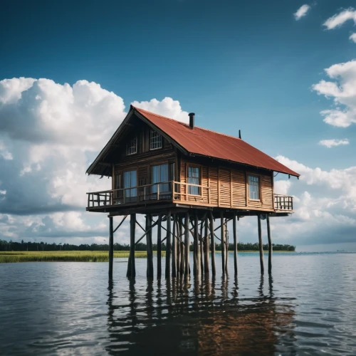 stilt house,stilt houses,floating huts,house with lake,house by the water,boat house,cube stilt houses,inle lake,fisherman's house,wooden house,boathouse,lifeguard tower,inle,fisherman's hut,boatshed,houseboat,boathouses,house of the sea,boat shed,stiltsville,Photography,General,Realistic