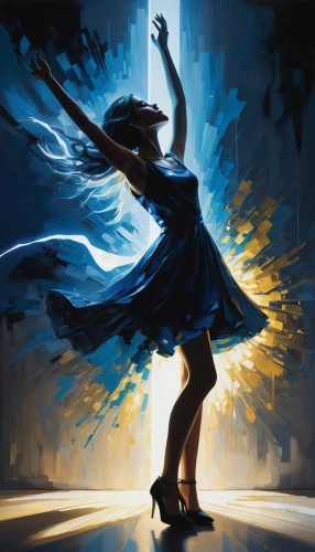 dance with canvases,dance silhouette,dance,dancer,silhouette dancer,danse,danser,blue painting,love dance,danses,harmonix,twirling,flamenco,balletto,twirl,dancing,whirling,twirls,world digital painting,bailar,Illustration,Paper based,Paper Based 06