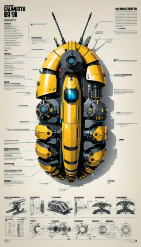 kryptarum-the bumble bee,bumblebee,sunstreaker,drone bee,submersibles,goldbug,yellowjacket,dropship,yellow machinery,transformable,bumblebee fly,vector infographic,gunship,submersible,helicarrier,hornet,buzzsaw,the beetle,insecticon,specifications,Unique,Design,Infographics