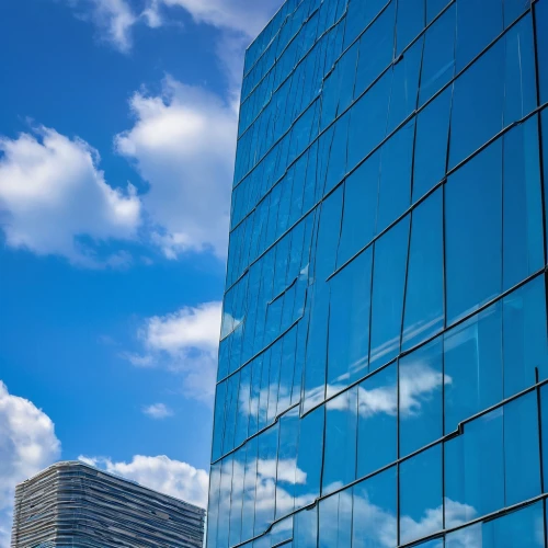 glass facade,glass facades,glass building,office buildings,blue sky and clouds,structural glass,glass panes,glass wall,office building,blue sky clouds,blue sky and white clouds,electrochromic,technion,skydrive,fenestration,citicorp,costanera center,etfe,cloud shape frame,skyscape,Art,Classical Oil Painting,Classical Oil Painting 44